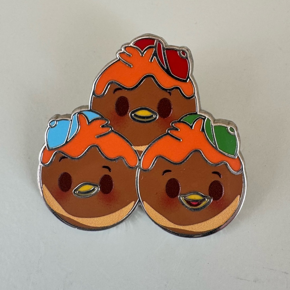 Disney Munchlings Huey, Dewey, & Louie Pastry Puff Pin